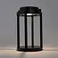 Lampe de table noire rechargeable - Gleamy