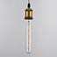 Lampe tube E27 dimmable verre clair avec filament 4W 2700K, 22.5 cm