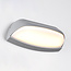 Buitenwandlamp Jessy - zilver met geïntegreerde LED