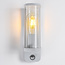 Buitenwandlamp Jani met sensor - wit
