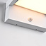 Verstelbare wandlamp Berlin met sensor - wit