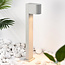 Staande buitenlamp Simone - 50 cm grijs