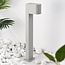 Staande buitenlamp Simone - 50 cm grijs