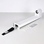 Lampe d'extérieur sur pied Simone blanche - 50 cm