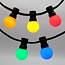Guirlande lumineuse extérieure de 72 mètres avec 150 ampoules LED colorées