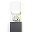 Lampe d'extérieur sur pied carrée Rocky anthracite