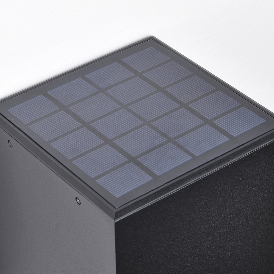 Lampe d'extérieur solaire Vikke - noir