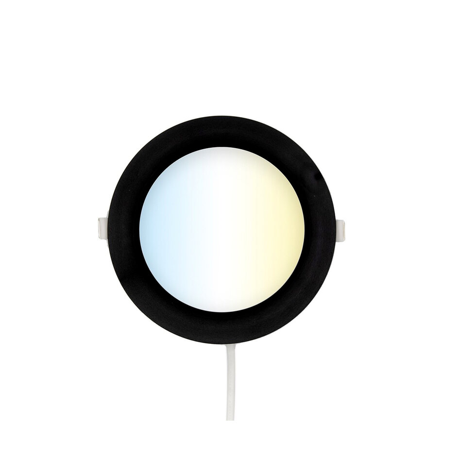 Spot circulaire à LED 12W avec CCT 3000K/4000K/6500K - Ø170mm