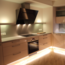 Moderne LED kastverlichting opbouw spot Lex incl. sensor