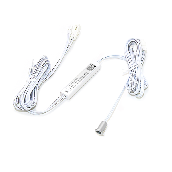 Interrupteur à capteur de porte 12V / 24V - blanc