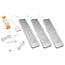 Éclairage de meuble LED Lex kit complet de 3 spots