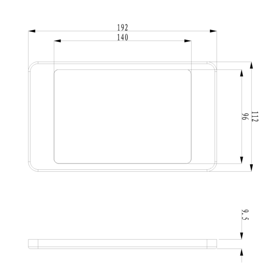 Éclairage d'armoire à LED Apollo, set complet de 3 lampes