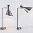 Lampe de table Arizona, argent antique et cuivre