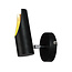 Lampe murale noire mate - Memphis