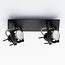 Design plafondlamp verstelbaar 2-lichts - Dayton