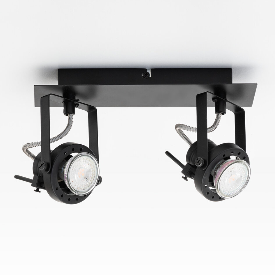 Plafonnier design réglable 2 lumières - Dayton