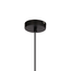 Suspension industrielle Chloe, noir mat