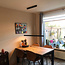 Minimalistische hanglamp Andre met geïntegreerde 3-staps dimbare LEDs - zwart