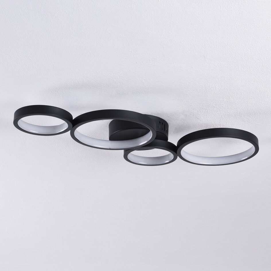 Moderne plafondlamp incl. 3-staps dim - Lynn