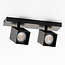2-lichts industriële plafondlamp Cal