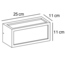 Wandlamp Calvin met E27 fitting - zwart