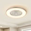 Ventilateur de plafond connecté Starry avec application Tuya Smart et RGB - gris