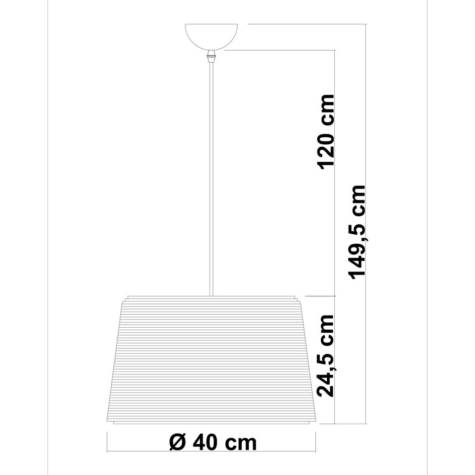 Suspension en carton - Liva