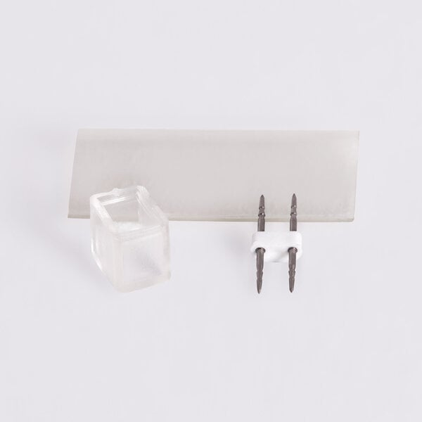 Connecteur de jonction pour tubes lumineux ronds