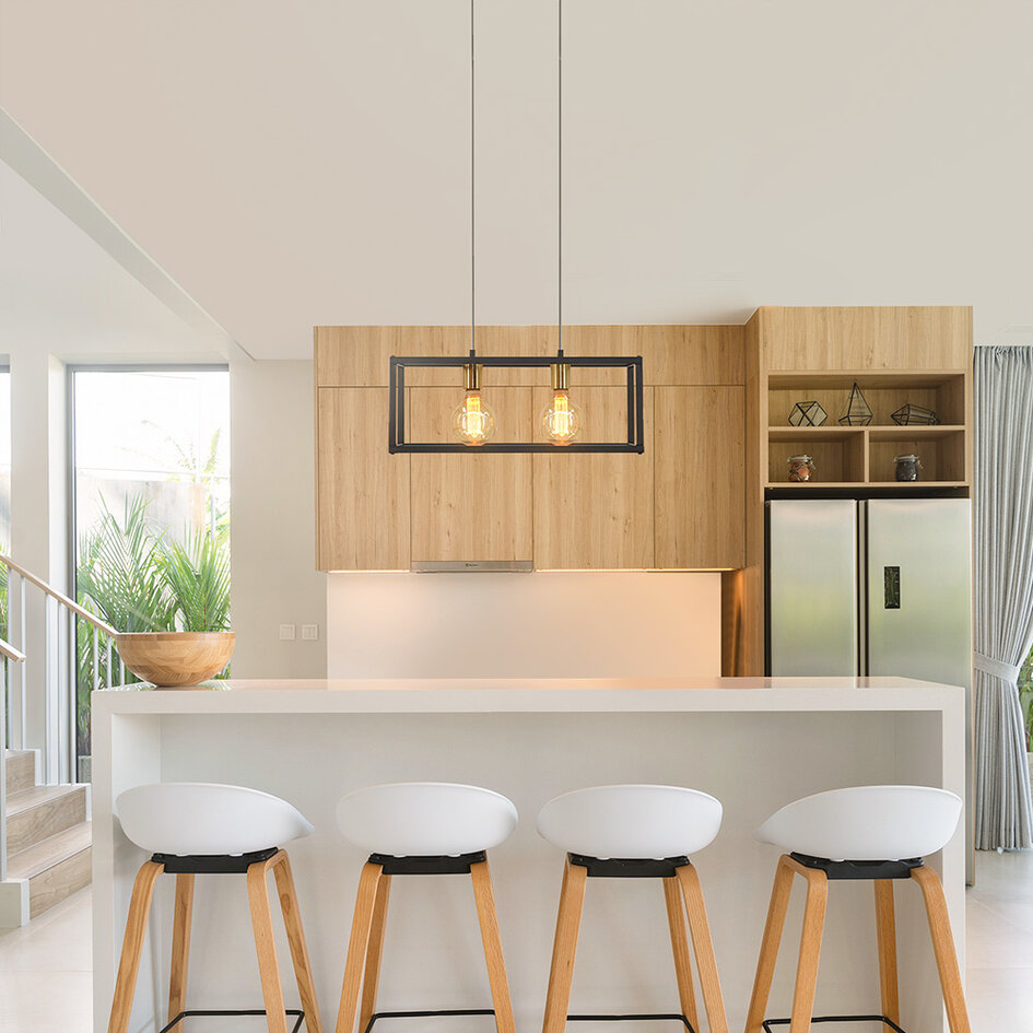 Suspension moderne 2 lumières - Teun