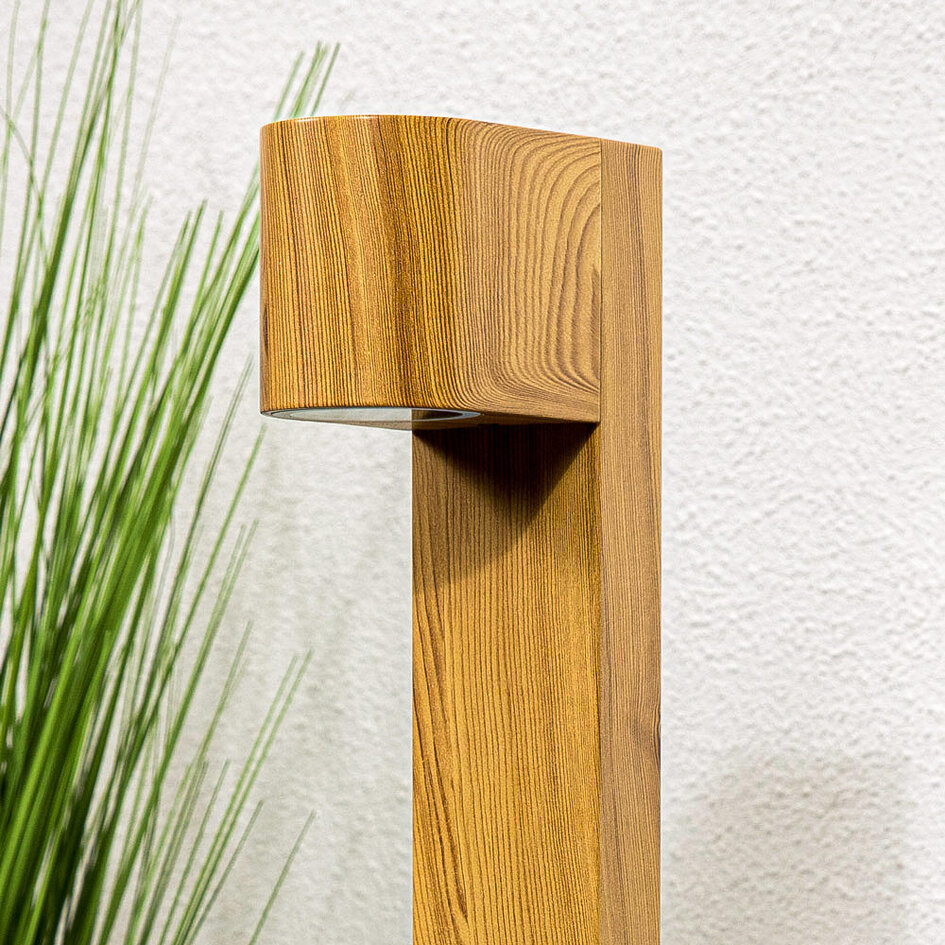 Lampe d'extérieur sur pied en bois - Simone
