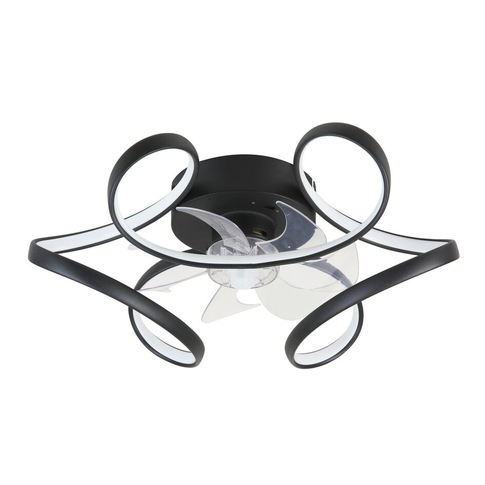 Ventilateur de plafond avec éclairage réglable - Meysa