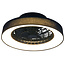 Ventilateur de plafond Mayra à température de couleur réglable et effet étoilé