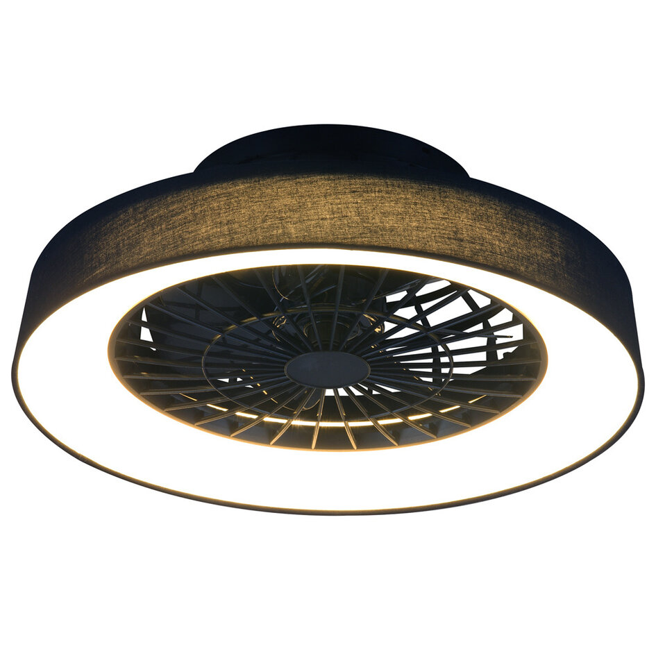 Ventilateur de plafond Mayra avec température de couleur réglable et effet stéréo