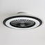 Plafondventilator Meva met RGBW functie en stereffect
