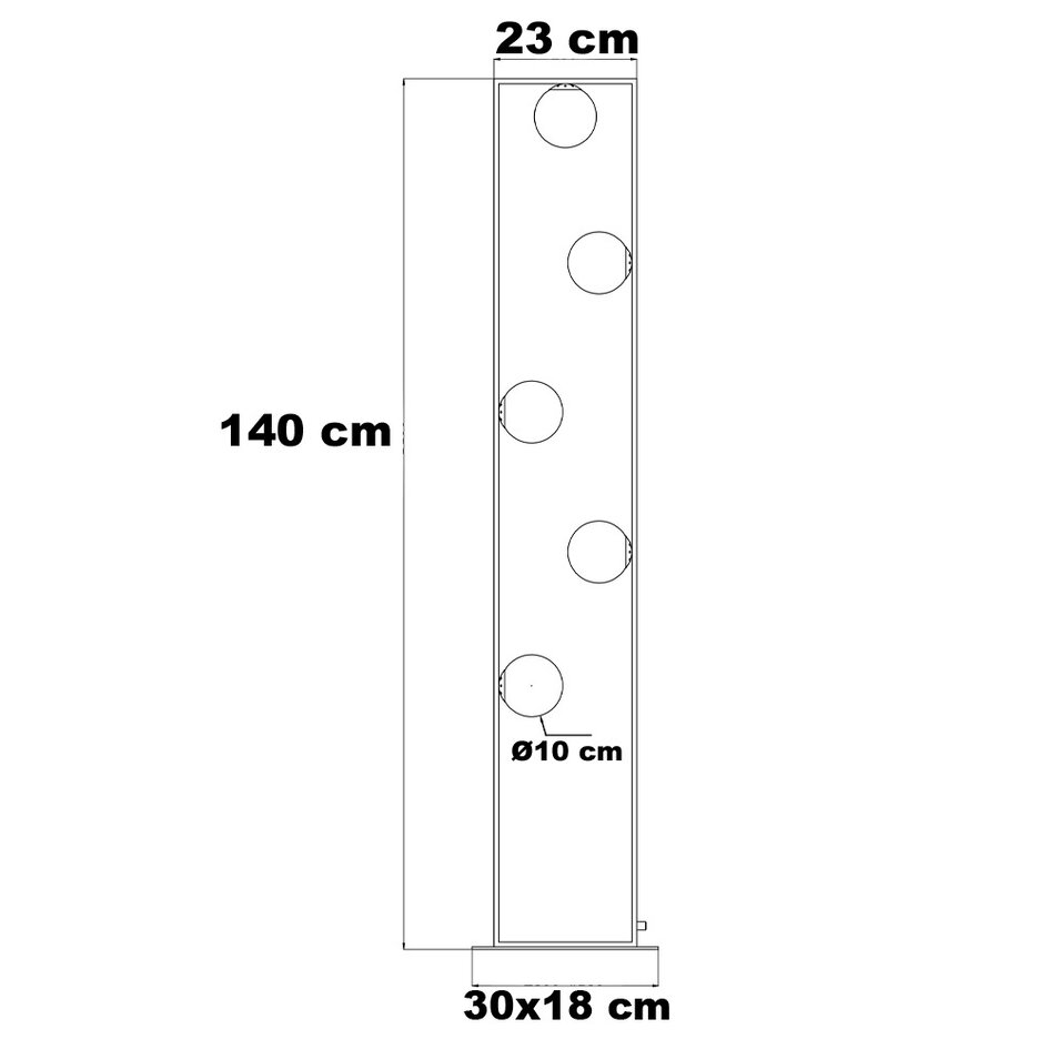Lampadaire design - Domien