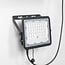 Applique solaire d'extérieur Nestor - noir, 60W