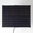 Zwarte solar buiten wandlamp Rafail met sensor - 200W