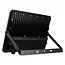 Zwarte solar buiten wandlamp Rafail met sensor - 200W