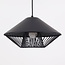 Lampe à suspension moderne Aiva - noire