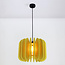 Suspension Benthe en feutre PET jaune