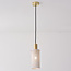 Lampe à suspension avec détails dorés - Valce