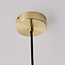 Lampe à suspension avec détails dorés - Valce