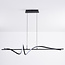 Zwarte design hanglamp met 3-staps dimbare LEDs - Ches