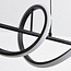 Suspension design noire avec LEDs dimmables - Ches