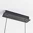 Zwarte design hanglamp met 3-staps dimbare LEDs - Ches