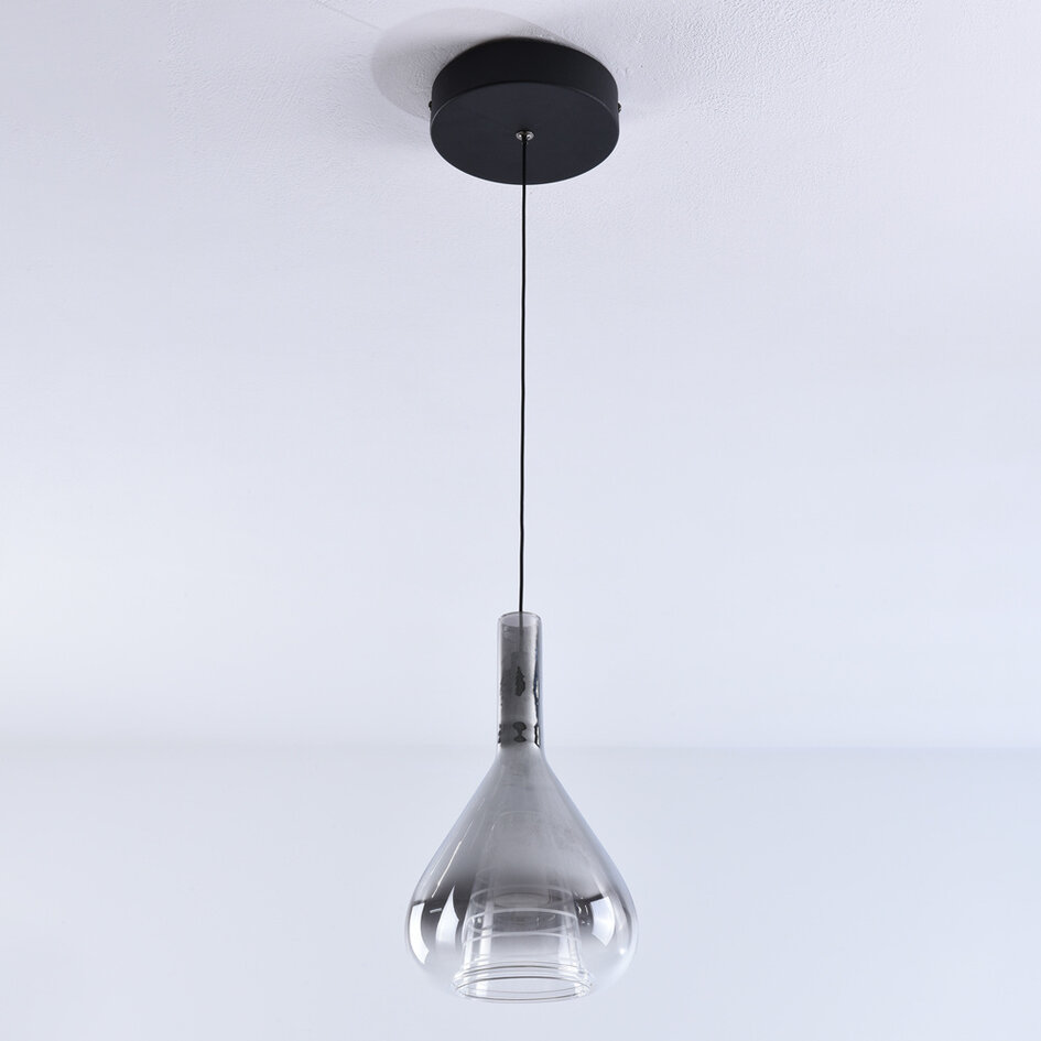 Suspension en verre fumé dimmable - Lieve