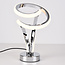 Lampe de table design à variateur Silke - chrome