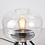 Moderne tafellamp Joah met transparant glas