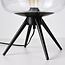 Moderne tafellamp Joah met transparant glas