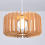 Houten hanglamp Inzai - rond